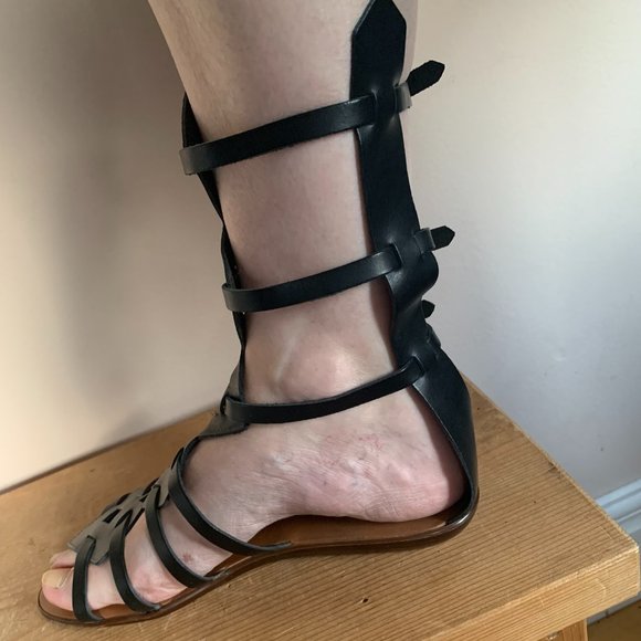 Genuine Leather Gladiator Sandals! - Picture 1 of 6